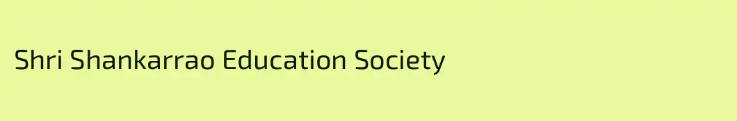 Shri Shankarrao Education Society
